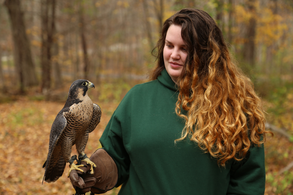 Colleen with Athena